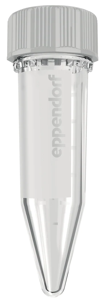 艾本德Eppendorf Tubes? 5.0 mL 帶螺旋蓋, 5.0 mL, 無(wú)菌、無(wú)熱原, 無(wú)RNase和DNase, 無(wú)DNA, 無(wú)色, 200 個(gè) (2 包 × 100 個(gè))貨號(hào) 00301